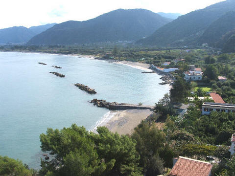 Capo d'Orlando: Capo d'Orlando: Baia di Testa di Monaco - Santa Carr�