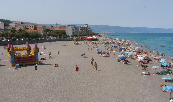 Spiaggia di Capo d'Orlando a Km 7 dal monolocale di Torrenova - Sicilia 80NT